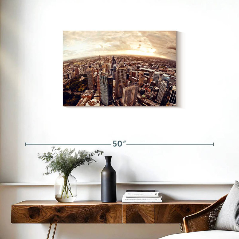 Sydney Sunset, 20" H x 30" W
