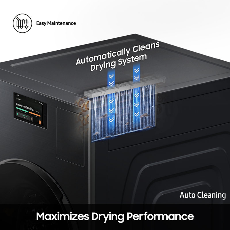 Samsung 5.3 cu. ft. Bespoke AI Laundry Ventless Combo All-in-One Ultra Capacity Washer and Heat Pump Dryer with AI Home