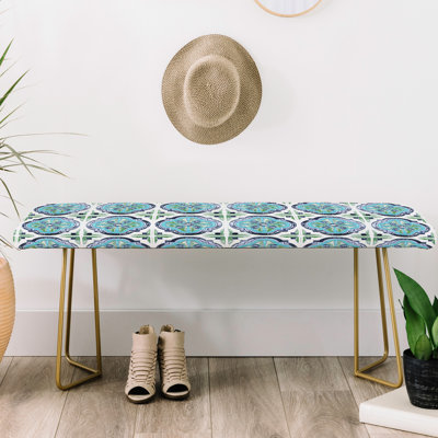 Banc rembourré en similicuir Dash and Ash