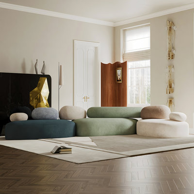 Canapé modulaire 3 pièces Modern Pebble