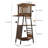 Cat Tree Cat Tower With Scratching Board, Large Perch, Hammock And Removable Pads