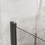 Porte de douche pliante en verre trempé sans cadre 34 po x 72 po 1/4 po en verre trempé pivotant, pliable-115218395