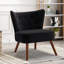 72cm W Velvet Upholstered Armchairs & Accent Chairs with Solid Wood Legs-247149056