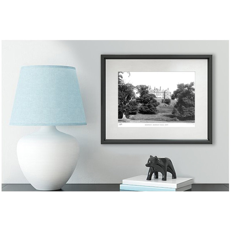 Hodnet, Hodnet Hall 1899 by Francis Frith - Single Picture Frame Print, 60cm H x 80cm W x 2.3cm D