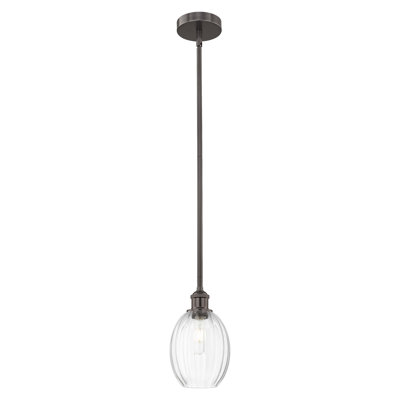 Edison - Ameiya - 1 Light Bulb Shade Stem Hung Mini Pendant
