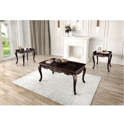 Seles 3-pcs Living Room Table Set