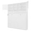 Grand lit escamotable mural avec grand espace de rangement