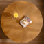 Table basse ronde 35,4 po - Décoration intérieure - Naturel-129581642