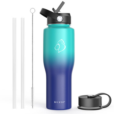 Buzio 32oz. Vacuum Insulated Stainless Steel Water Bottle