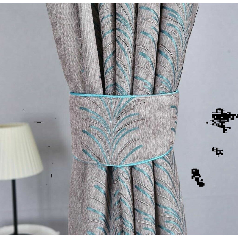 Mitat Room Darkening Curtain Pair, Coffee, 117cm Width x 137cm Drop