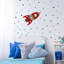 Blast Off Space Rocket Wall Sticker-1098981086-1098981080