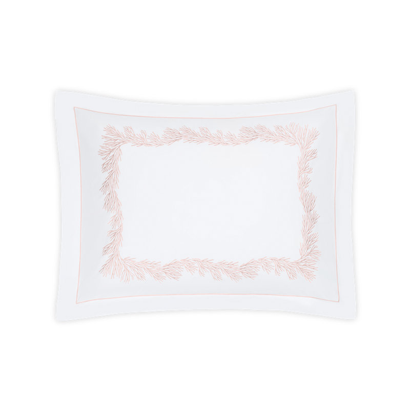 Atoll Pillow Sham, Blush, Boudoir