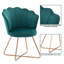 Chaise d'appoint en velours Shirene-845367188
