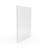 Wall-Mount/Window Signs Plexiglass Acrylic Feature 8-1/2" W x 11" H Portrait Frame Wall Mount