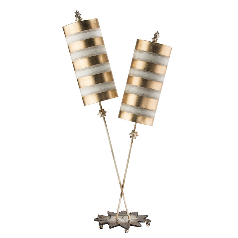 Nettle Luxe 40" Table Lamp, Gold