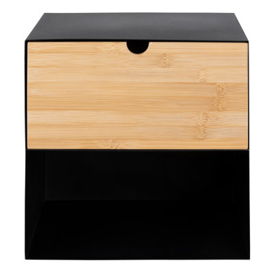 Saliou 30cm W Manufactured Wood Bedside Table