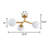Kaynen Frosted Glass Semi Flush Mount-1235777055