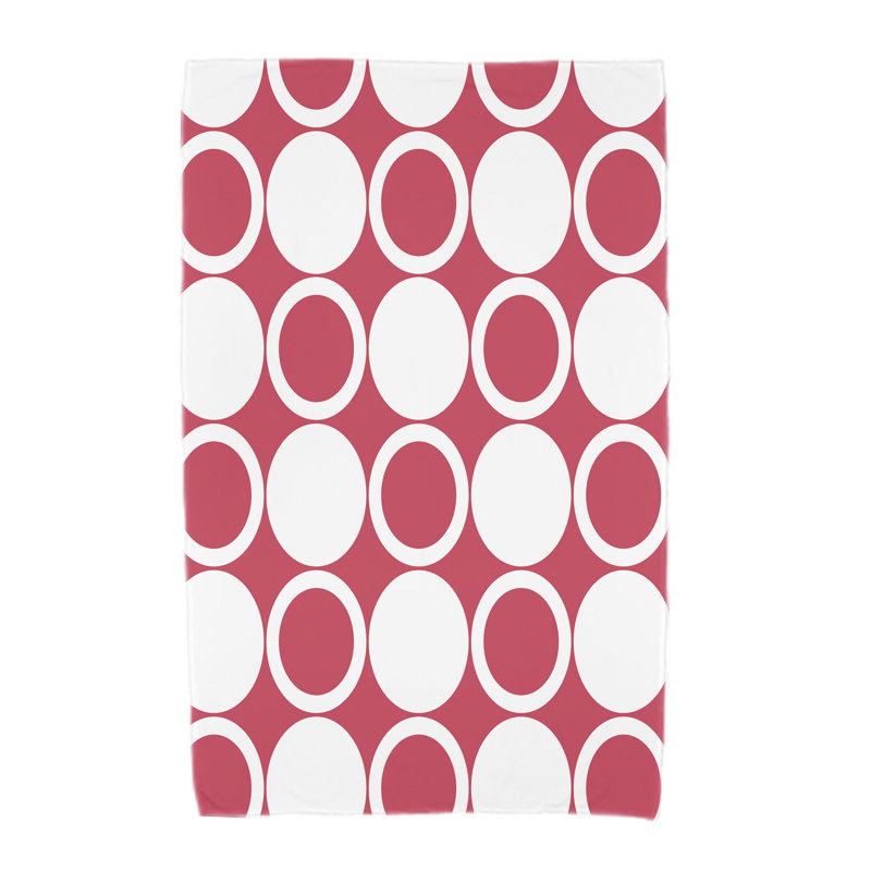 Serviette de plage Sergueï, Rouge