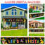 Mexican Party Supplies, 118''x19.6''Mexican Theme Birthday Party Yard Banner