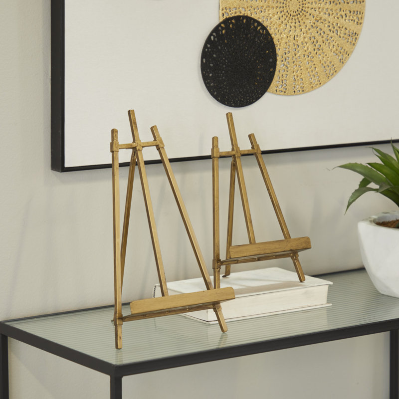 Gwennyth Mercer41 Metal Tripod Easel, Gold