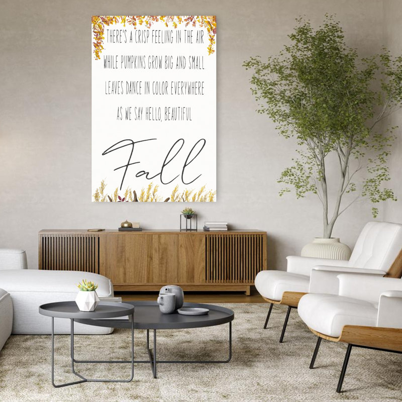 «Beautiful Fall», art abstrait contemporain de fruits, H 48 po x l 32 po