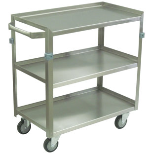 33.75'' H Utility Cart with Wheels