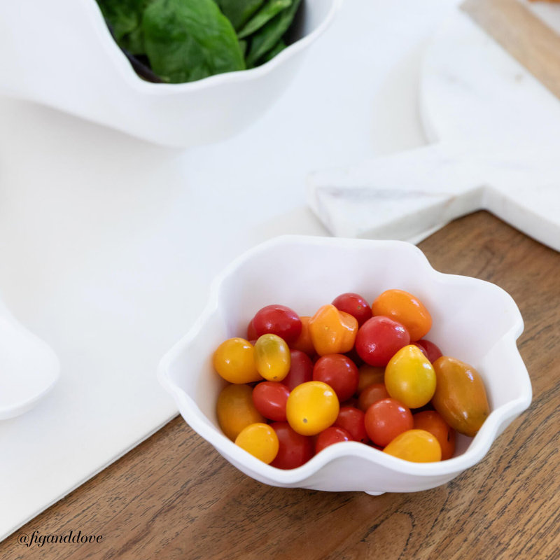 Vida Melamine Chips And Dip Platter