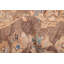 Tapis brun Antalya Vintage 3 pi 9 po x 7 pi 7 po
