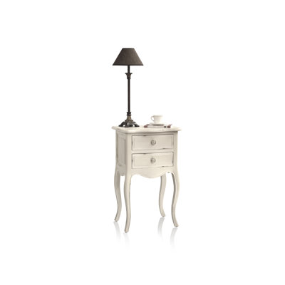 40cm W Solid Wood Bedside Table