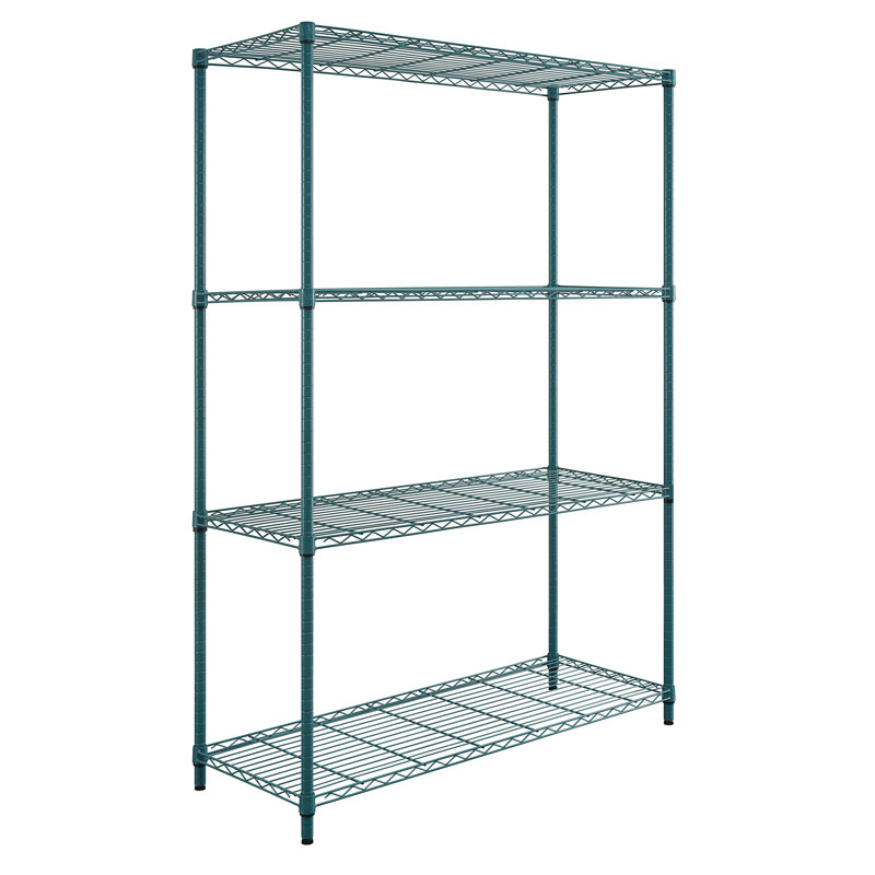 4 tablettes quantiques H 72 po x l 30 po x P 18 po Quantum Storage System, Vert, H 72 po x l 30 po x P 18 po
