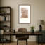«Geometric Haze» par The Miuus Studio, reproduction d'art encadrée en bois-782850596-782850594