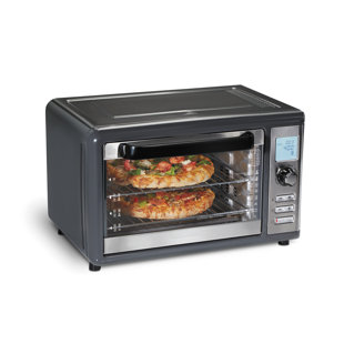 Hamilton Beach Sure Crisp Air Fryer Toaster Oven Combo & Electric Indoor  Grill, 450 F Searing Temp, Bake, Broil, Toast and Pizza Functions, 88 cu.