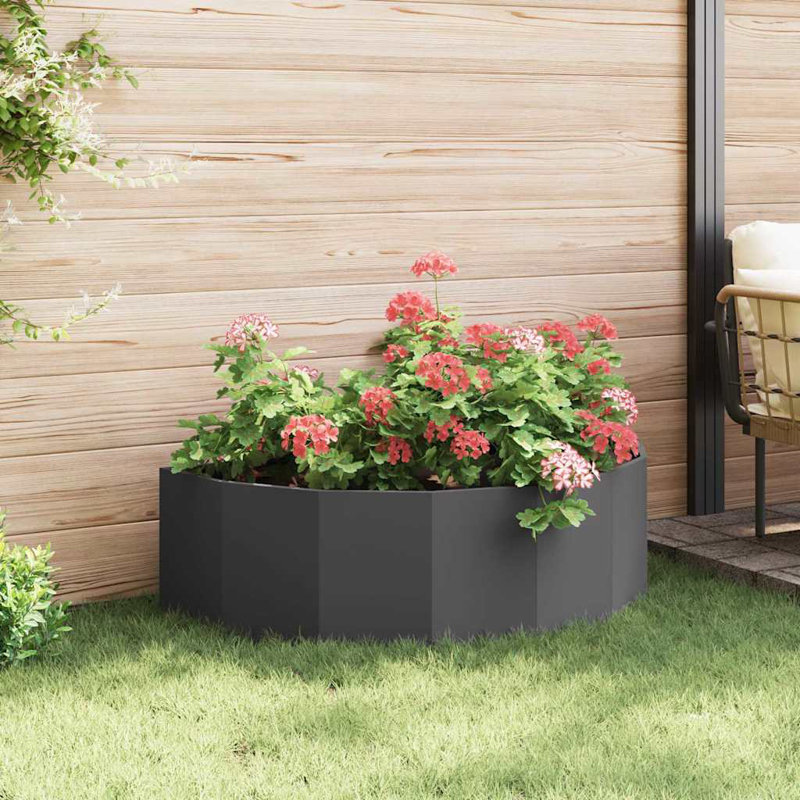 Planter Box, Black, 35cm H x 120cm W x 60cm D