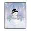 «Let It Snow Soft Snowman», estampe numérique, design par Sandra Picco-1049704332-1049704322