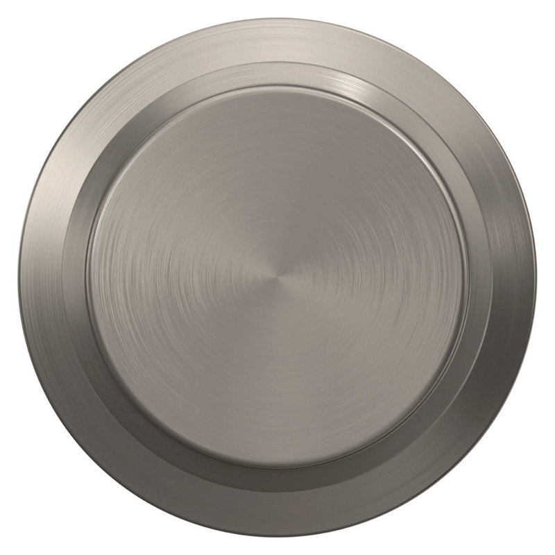 Bowery Passage Knob (Hall & Closet), Satin Nickel, Circle