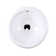 LACAVA Euro 16.5'' White Porcelain Circular Bathroom Sink with Overflow