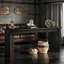 Table de couloir en bois-789267437