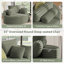 Fauteuil demi-tonneau rembourré Addisin-594029236