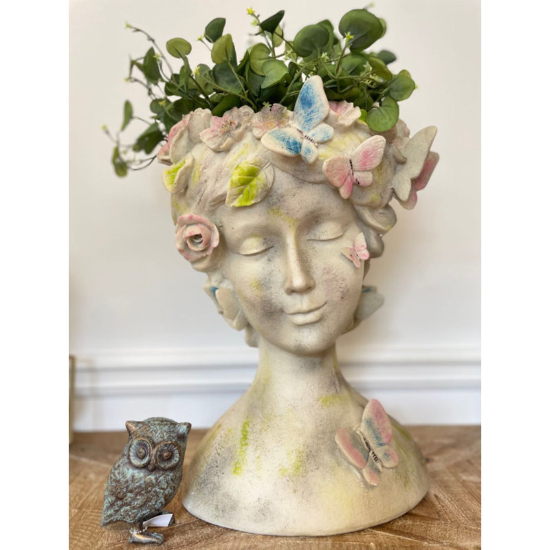 Feitoza Resin Indoor Statue Planter