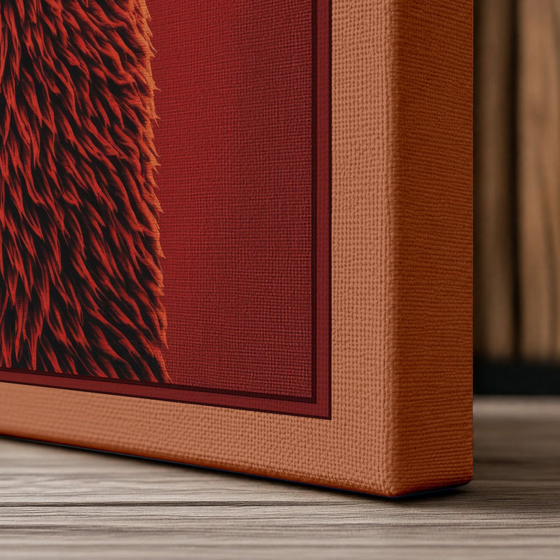 Print, 30x20 - 76.2 x 50.8 cm, Terracotta Border
