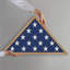 Grande vitrine pour enterrement - convient aux drapeaux pliés de 5 po x 9,5 po - Élégante vitrine de drapeau militaire - Housse en plexiglas-112950980