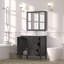 Meuble-lavabo de salle de bain moderne avec lavabo