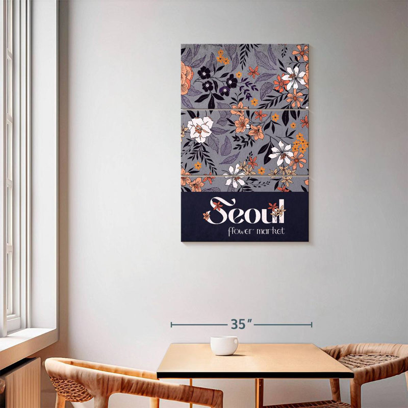 Affiche Harnek Séoul, H 57 po x l 36 po