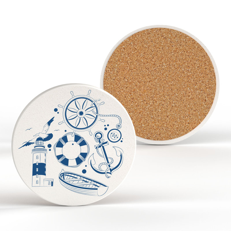 Ceramic Round 1 Piece Coaster