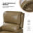 Neliyah 28.75" Wide Genuine Leather Recliner-105914573