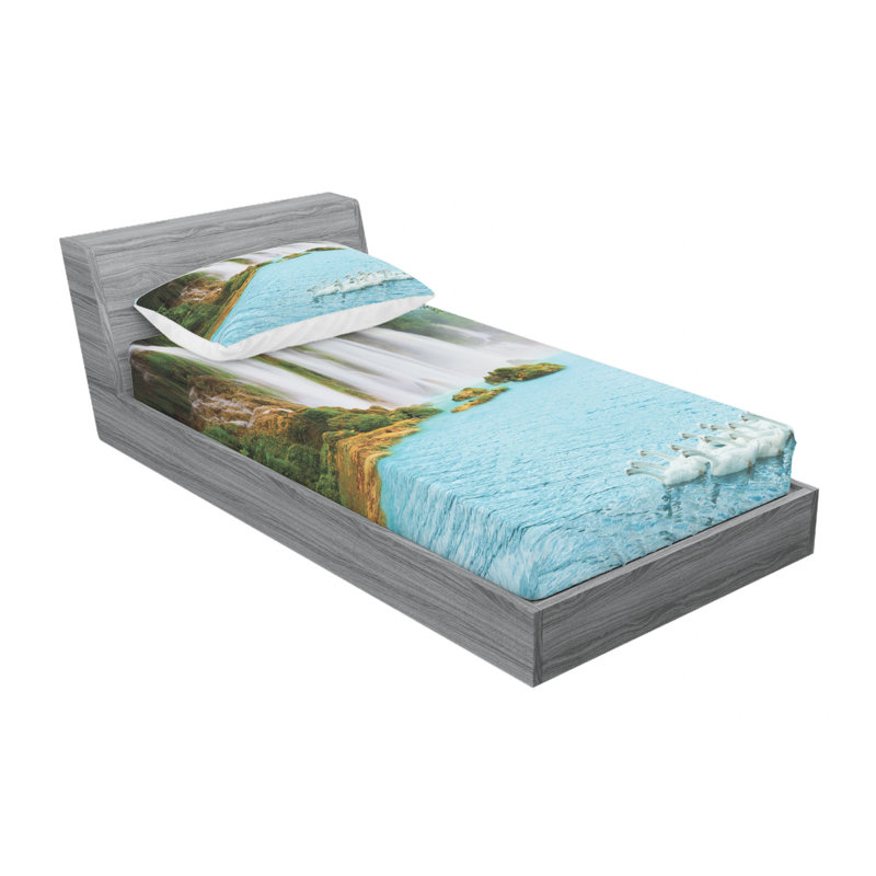 Microfiber Sheet Set, Twin XL Sheet Set with Fitted Sheet