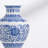 Blue And White Ceramic Vase, Porcelain Vase For Home Décor