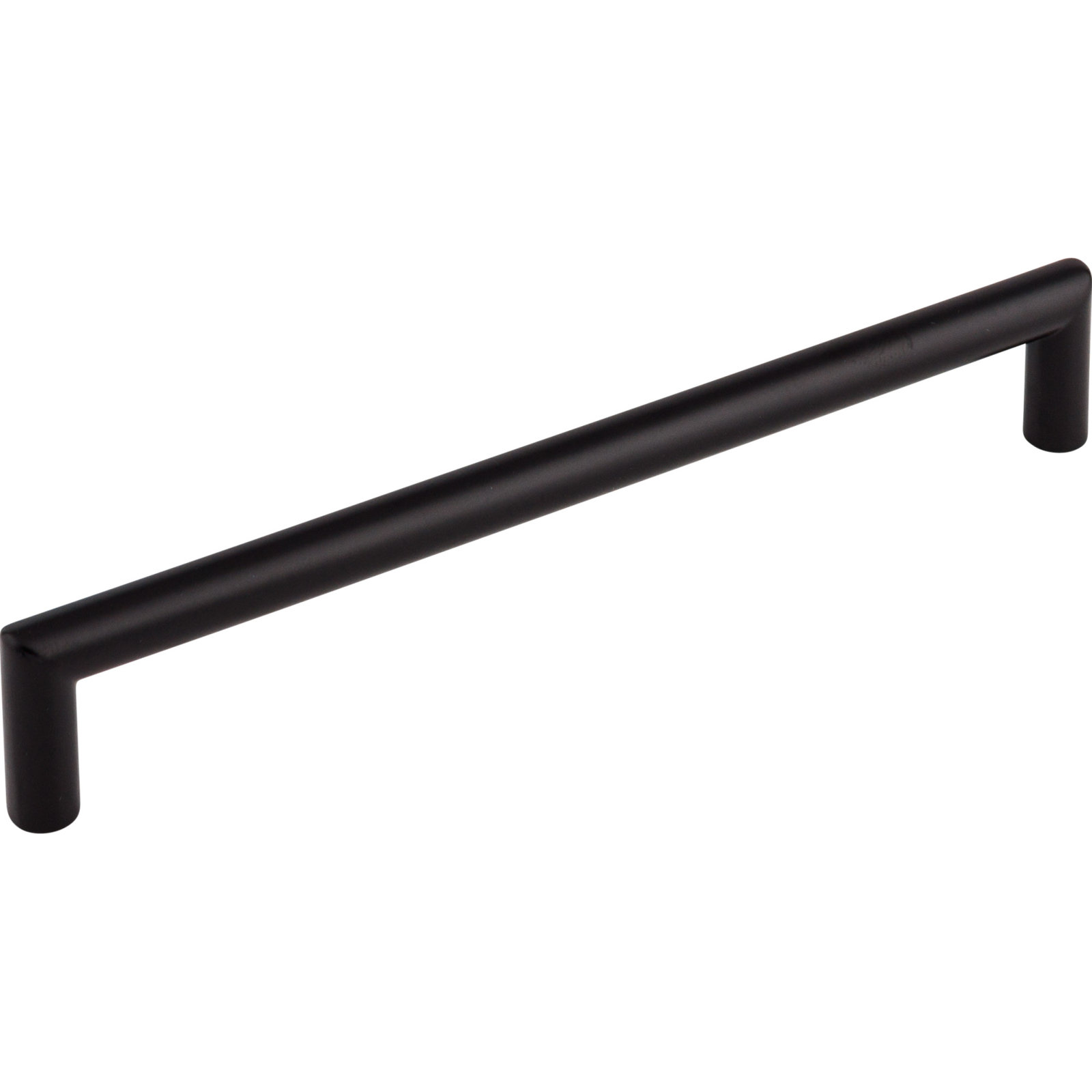 Kinney Bar Pull, Flat Black, 7 9/16" Center to Center