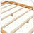 Canopy Platform Bed Support Legs Sturdy Elegant Design,Queen