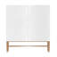 Armoire d'appoint en bois 2 portes avec pieds en métal-205893409